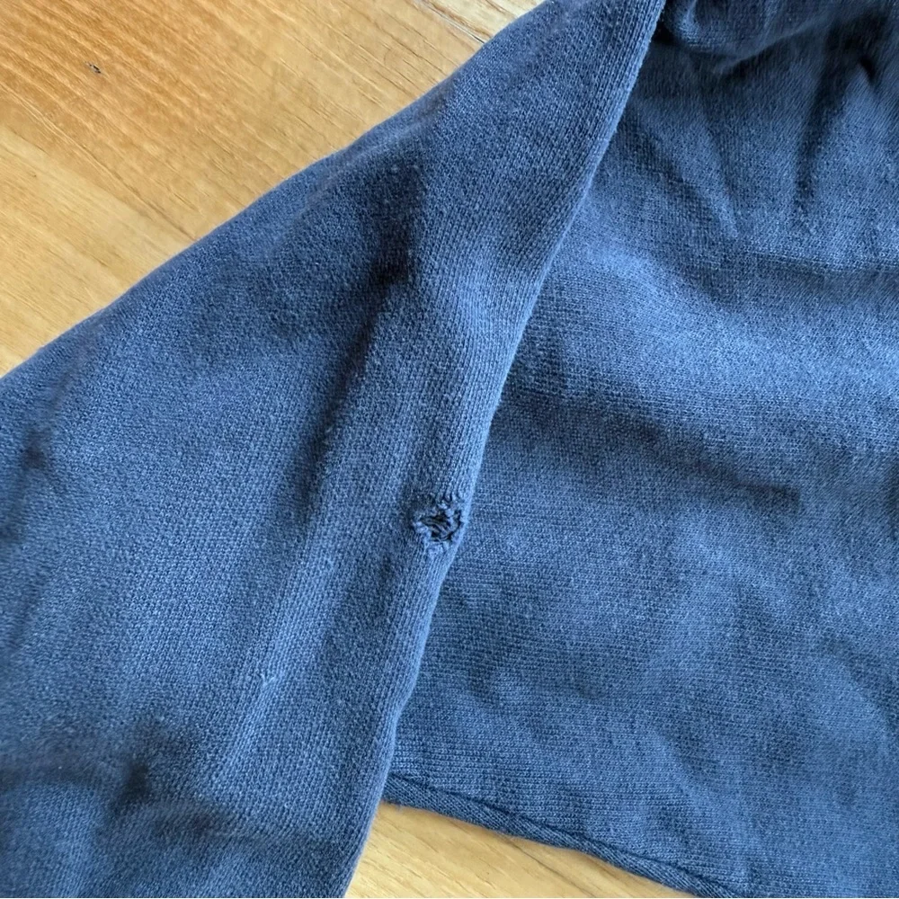 Blue Samuel Adams beer hoodie